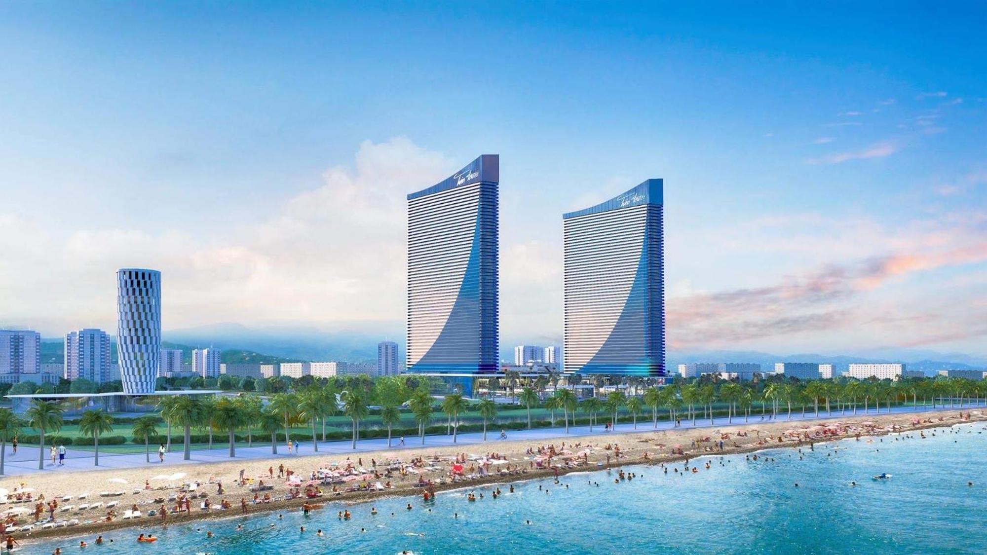 Orbi City Luxury Towers Aparthotel Batumi Exterior foto
